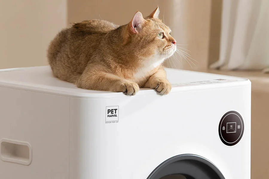 automatic cat litter pan