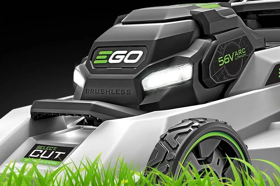 electric cordless push mower